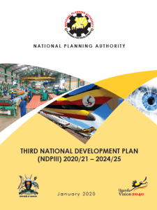 THIRD NATIONAL DEVELOPMENT PLAN