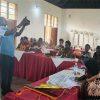 Oliva Namayingo during a women candidates’ leadership mentorship session in Lyantonde District.